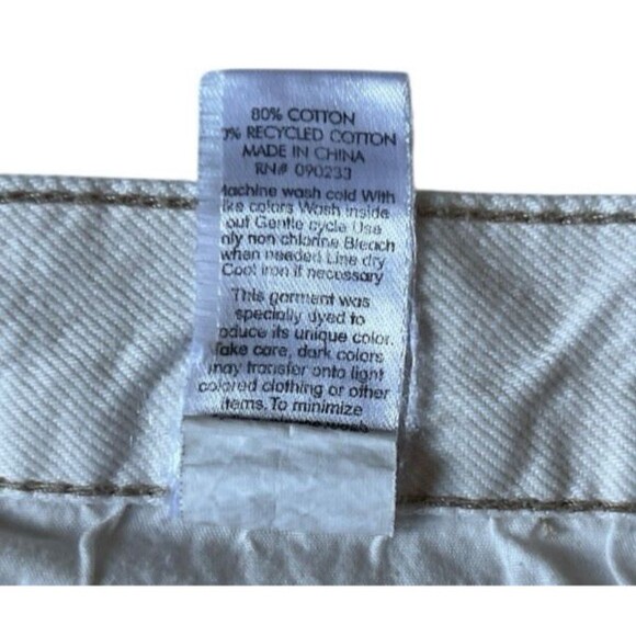 Pacsun Women’s Pants Baggy Mid Rise Wide Leg Skater Style Khaki Size 31x32 READ - Picture 5 of 8